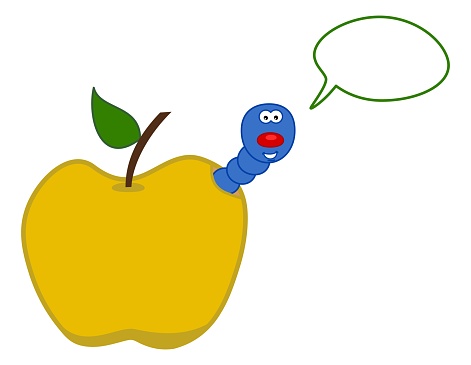 Babosa DE Dibujos Animados Con El Bocadillo DE Diálogo Vector Babosa DE Dibujos Animados Con El Bocadillo DE Diálogo Vector