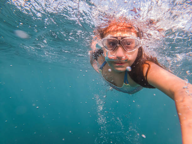 istock Little Girl Swimming 1423412190