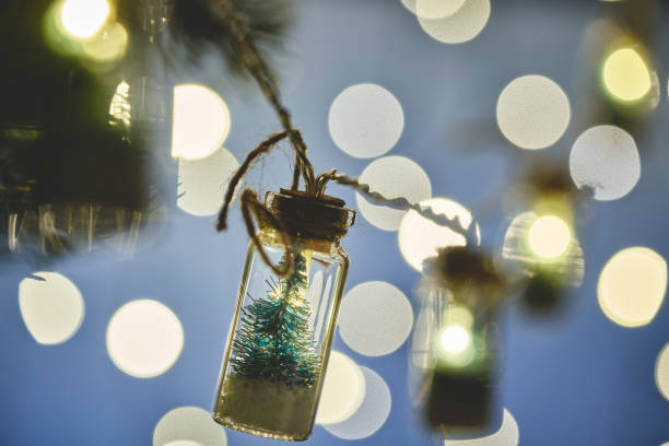 istock Christmas Decoration with Holiday Lights 1423417182