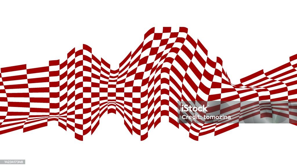 Optical Wave Pattern Optical Illusion Pattern Abstract Wave Stock Illustration - Download ...