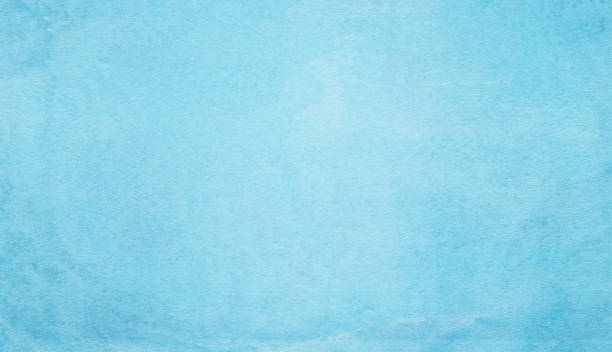 Empty blank light sky blue paper stock photo
