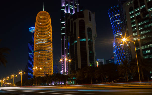 istock Qatar city skyline 1423427449