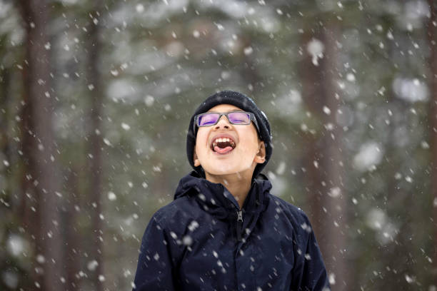 istock Boy Playing in the Snow 1423427562