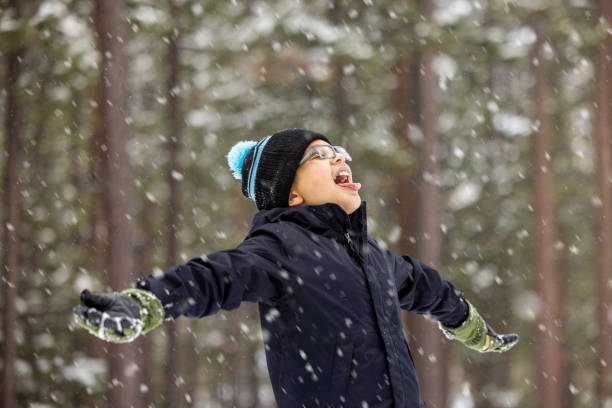 istock Boy Playing in the Snow 1423427584