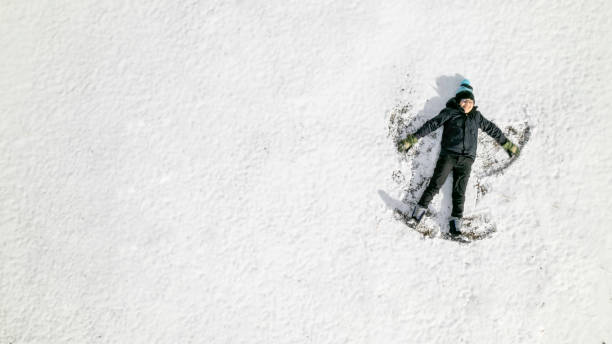 istock Snow Angel From Above 1423427718