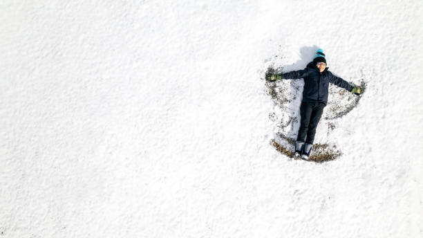 Snow Angel From Above