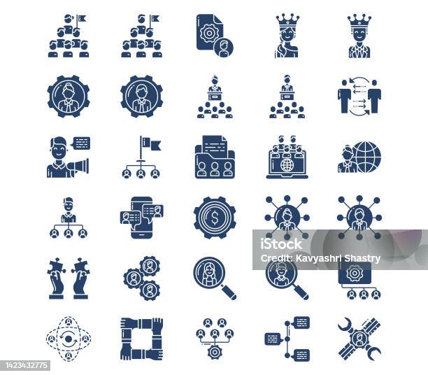 Software Project Works Project Work And Software Development Set Stock Illustration - Download ...