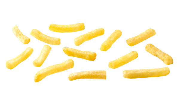 istock French fries isolated on a white background 1423433816