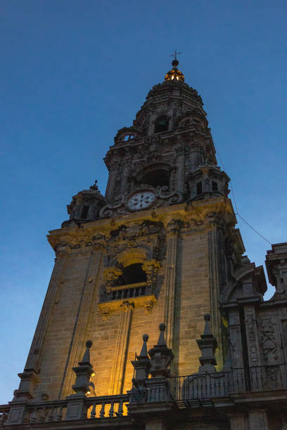 istock Holy Catholic Church at night. 1423434426