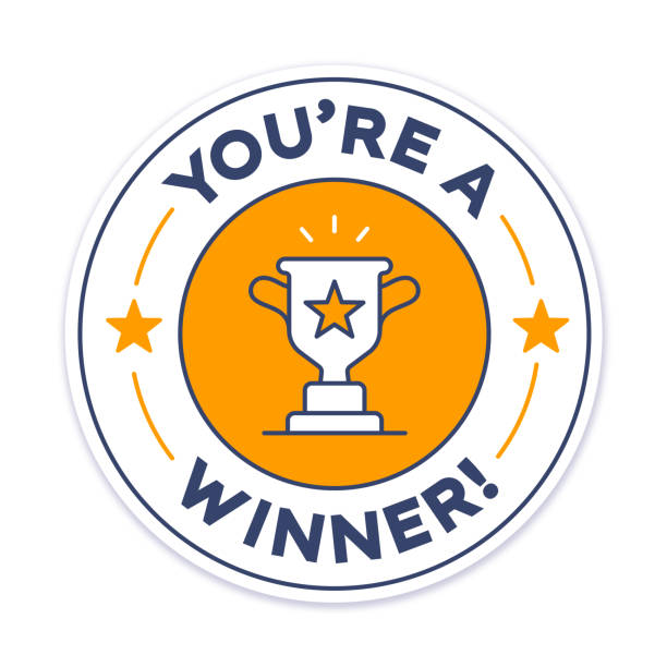 170+ Youre A Winner Stock Illustrations, Royalty-Free Vector Graphics