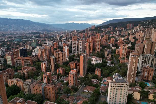 istock Downtown Medellin Colombia Skyline 1423442325