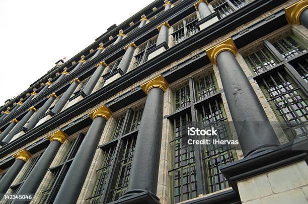 Rathaus Von Gent Belgien Stockfoto und mehr Bilder von Architektonische Säule - Architektonische Säule, Architektur, Autorität