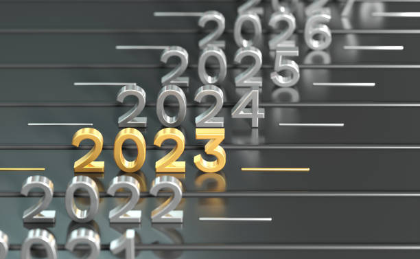 istock 2023 celebration gold and silver 1423451389