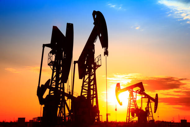 istock The oil pump, industrial equipment 1423452953