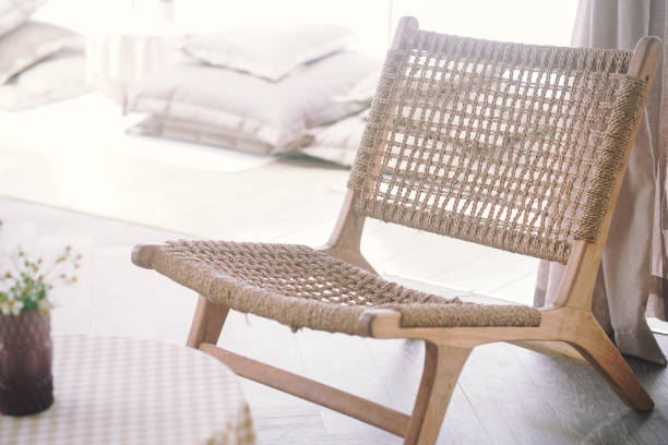 istock wicker rattan chair on terrace balcony 1423473811