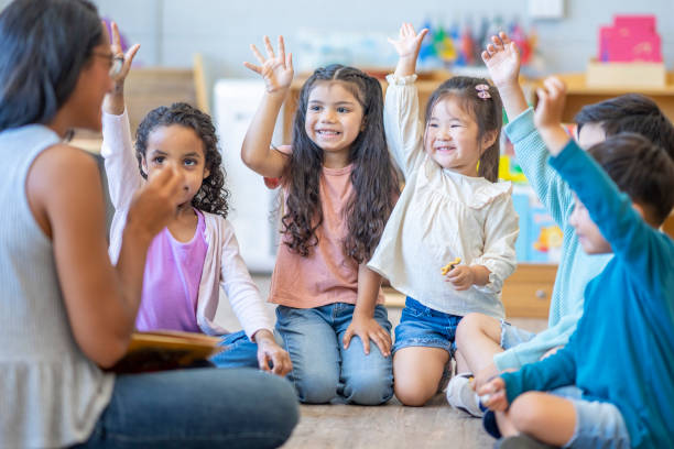 istock Montessori Classroom Story Time 1423486583