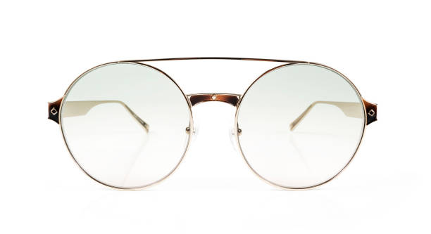 istock Elegant sunglasses isolated on the white 1423492909