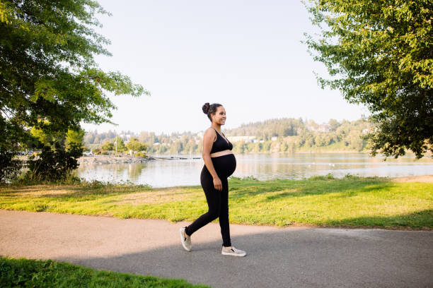 istock Active Pregnant Woman In Third Trimester 1423505119