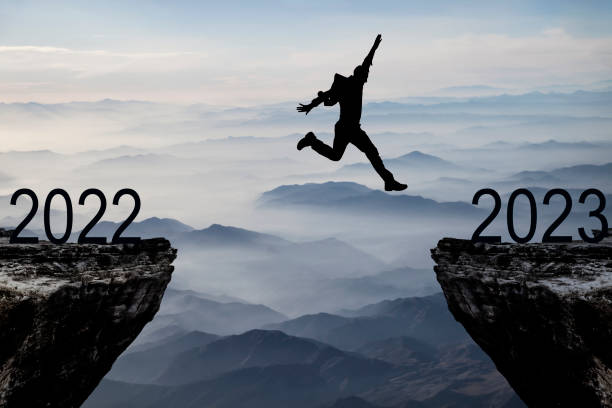 istock Jump from year 2022 to 2023 1423516499