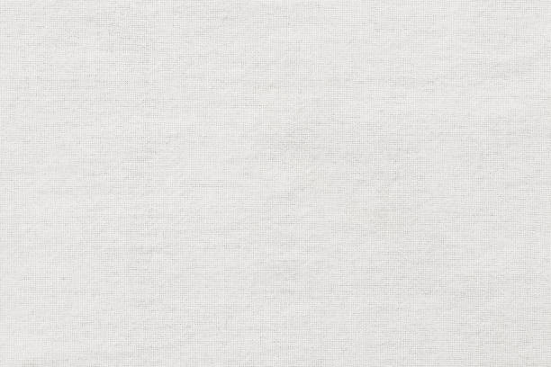 White cotton fabric texture background, seamless pattern of natural textile.