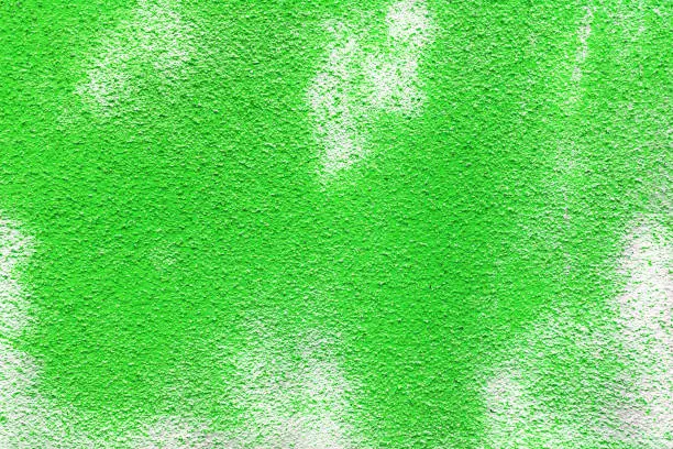 Green concrete wall for textures and background