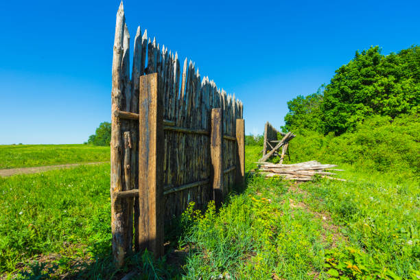 istock Wooden fence 1423533450