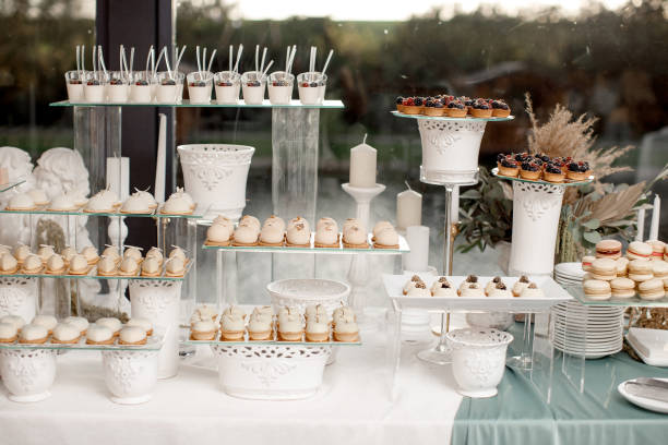 istock Rows of desserts on the wedding table 1423553242