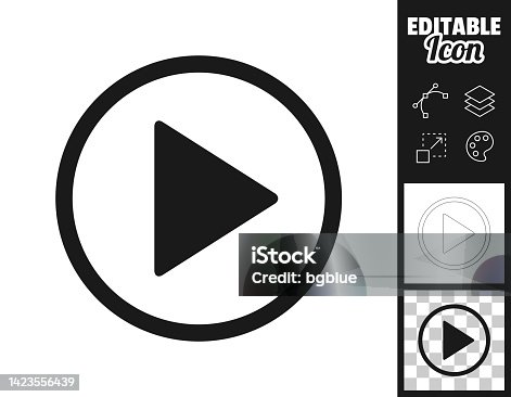 istock Right button. Icon for design. Easily editable 1423556439