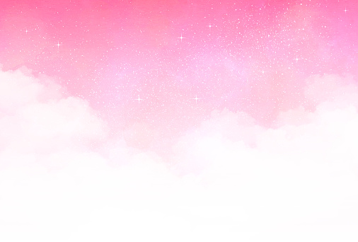 sunny sky pastel color background illustration