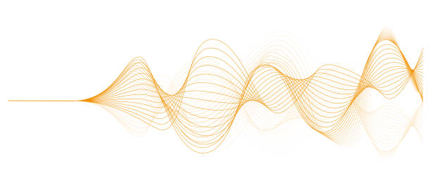 istock abstract vector illustration of gold colored wave lines on white background 1423587095