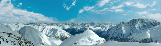 istock Silvretta Alps winter view (Austria). Panorama. 1423599300