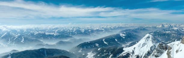 istock Winter Dachstein mountain massif panorama. 1423600485