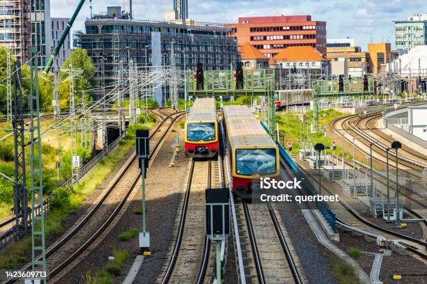 Sbahn In Berlin Stock Photo - Download Image Now - Berlin, Capital Cities, City