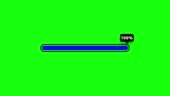 Colored Loading Video Colorful And Pastel Colored Loading Progress Bar Animation Background ...