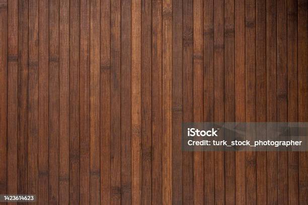 Bamboo Wood Texture Background Stock Photo - Download Image Now - Wood - Material, Wall - Building Feature, Surrounding Wall