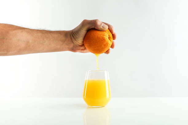 istock concept of freshly squeezed orange juice. 1423614959