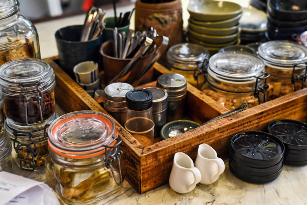 istock many species and details for kitchen in cafe 1423625980