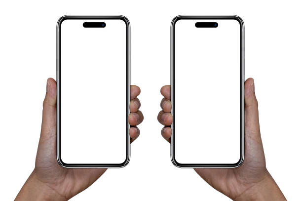 istock Hand holding mobile phone 1423632478
