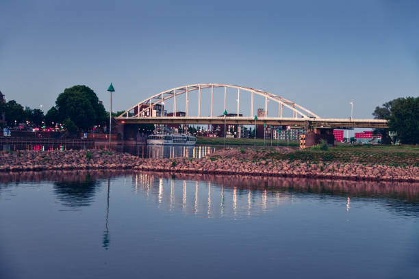 istock Wilhelmina Bridge On IJessel River, The Netherlands 1423639835