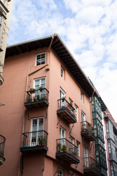 istock Colourful and traditional Spanish city architecture 1423644403