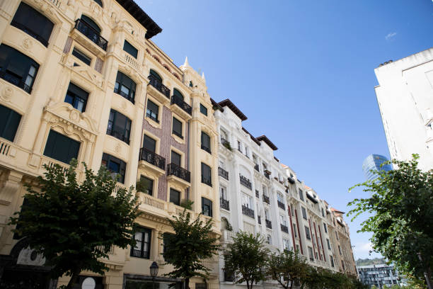 istock Traditional style Spanish city architecture 1423645487