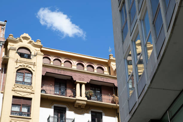 istock Traditional style Spanish city architecture 1423645504