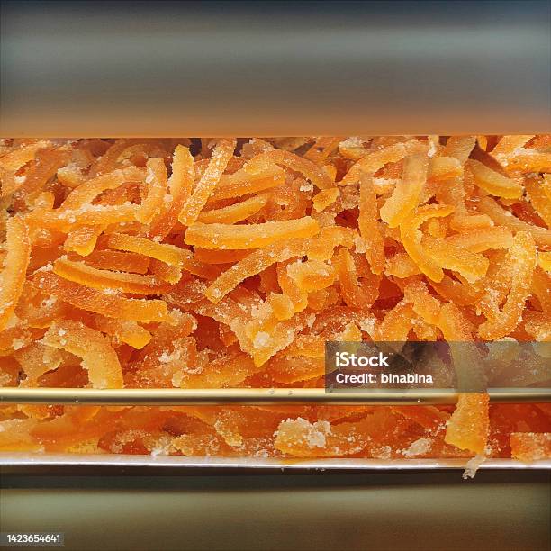Sicilian Candied Orange Peel Stock Photo - Download Image Now - Backgrounds, Baked Pastry Item, Bitter Orange