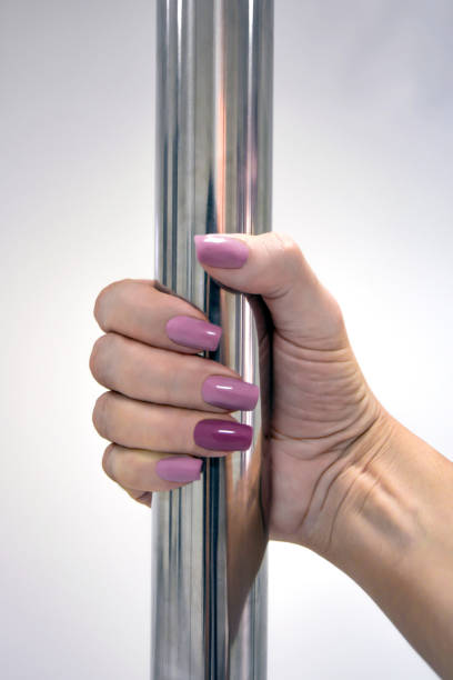 Pole Dancer Hand stock photo