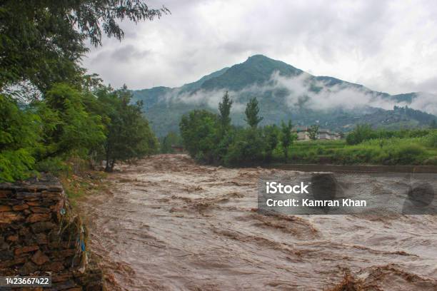 Heavy Flood 2022 Stock Photo - Download Image Now - Flood, Pakistan, 2022