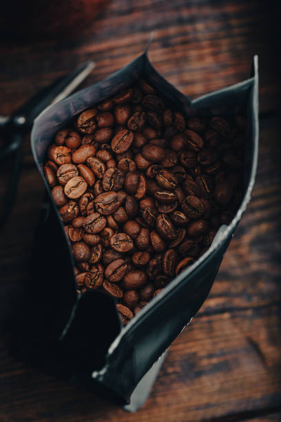 istock Bag Full of Coffee Beans 1423667575