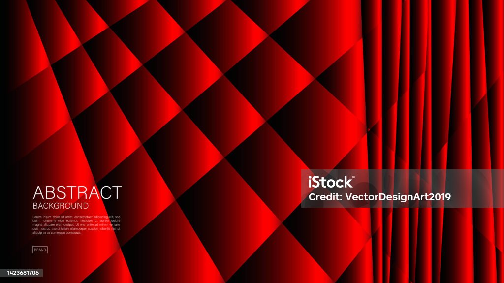 Red Abstract Polygon Background Polygon Vector Geometric Vector Minimal ...