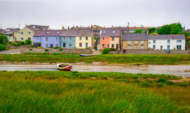 village d’aberffraw, anglesey - north wales photos et images de collection