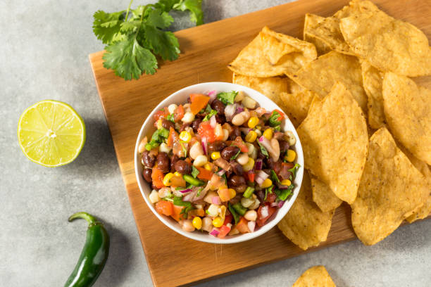 istock Homemade Organic Cowboy Caviar Dip 1423693070