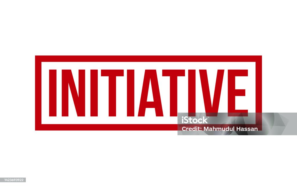 Initiative Bullets Initiative Rubber Stamp Seal Vector Stock Illustration - Download Image ...